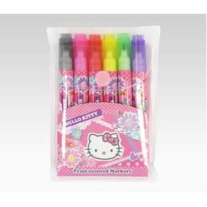    Hello Kitty Fruit Scented Markers: Spring Flowers: Toys & Games