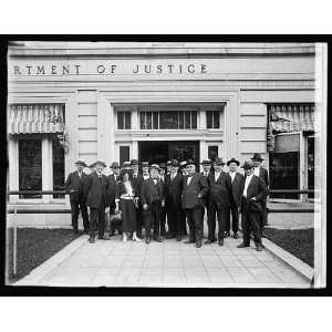  Photo Gompers and Grant at Dept. of Justice, Washington, D 