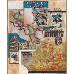  Susan Osborne   Rome Collage Canvas