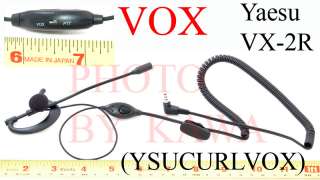 2X Ear Headset Mic VOX for Vertex Yaesu VX 180 VX 2R 5R  