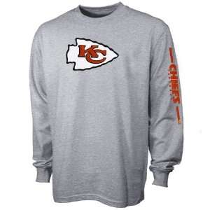  Kansas City Chiefs Ash For the Team Long Sleeve T shirt 
