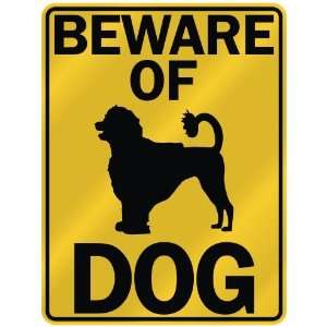 BEWARE OF  LOWCHEN  PARKING SIGN DOG