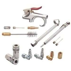   17 Piece Pneumatic Accessory Kit Air Tool Pieces: Automotive