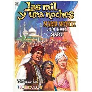  Arabian Nights Movie Poster (27 x 40 Inches   69cm x 102cm 