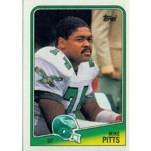  1988 Topps #243 Mike Pitts   Philadelphia Eagles (Football 