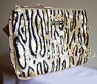 COACH Amanda Sequin Leopard Clutch Purse Cosmetic 43443 NWT RARE 