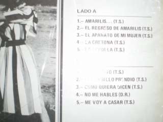 NM LP   TONY SANTOS El Rey Del Amargue RARE LATIN HEar  