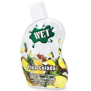  Wet Fruit Flavored Lubricant, Pina Colada, 3.7 oz 