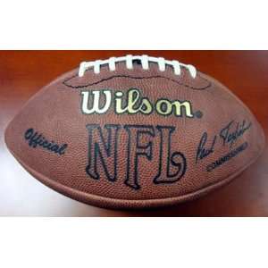  Joe Willie Namath Autographed/Hand Signed NFL Wilson 