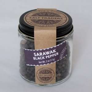 Sarawak Black Peppercorns  2 oz  Grocery & Gourmet Food