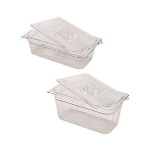  Polycarbonated Food Pan Lids: Office Products