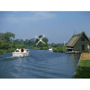  River Ant with How Hill Broadmans Mill, Norfolk Broads 