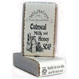   Oatmeal Milk and Honey Fine Herbal Handmade Shea Butter Soap Beauty