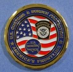 US Customs & Border Protection Americas Frontline Challenge Coin 