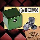   Vaporizer Green Color + Free 4pc Aluminum Grinder HotBox Vapors USA