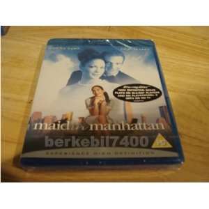  Maid in Manhattan Blu ray Disc [UK IMPORT] Region Free 