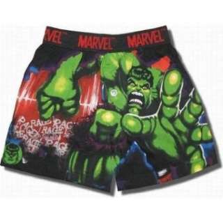  THE INCREDIBLE HULK Hulks Rage cotton knit boxer shorts 