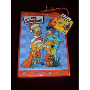  Simpsons Homer, Bart and Lisa Christmas Holiday Ornament 