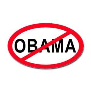  Anti Obama Anti obama Oval Sticker by  Arts 