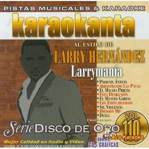  Karaokanta KAR 1810   Disco de Oro   Larrymania   Spanish 