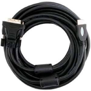  GSI   HDMI M to DVI M Cable, 25 FT / 7.6 M: Electronics