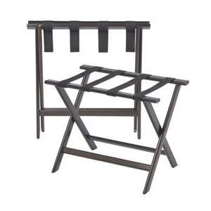  The Container Store Hardwood Luggage Rack: Home & Kitchen
