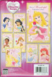 Disney Princess #2   32 Valentines   NIB  