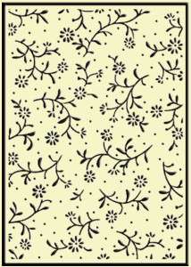   Flowers Embossing Folder by Crafts Too for Cuttlebug,Sizzix,Vagabond
