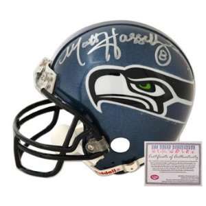  Autographed Matt Hasselbeck Helmet   Authentic Sports 