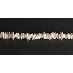  14 Inch Pure White Surfer Puka Shell Necklace Everything 