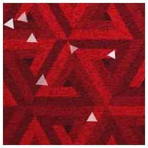  ArtScape 7 Red Triangles Pool Table Cloth Sports 