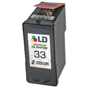   Remanufactured 18C0033 (#33) Standard Yield Color Ink Cartridge