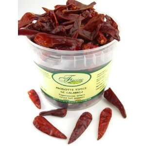 Hot Dried Calabrian Peppers 10.58 Ounce  Grocery & Gourmet 