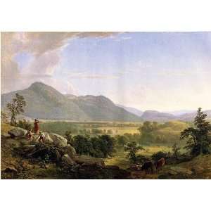  Hand Made Oil Reproduction   Asher Brown Durand   32 x 22 