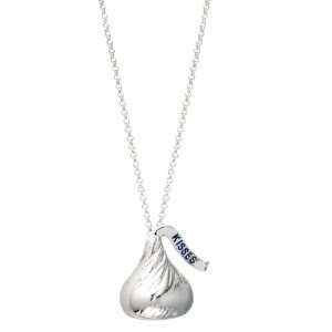  Hersheys Kiss Jewelry Sterling Silver Large 3D Shaped 