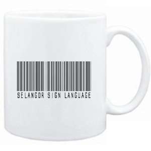  Mug White  Selangor Sign Language BARCODE  Languages 