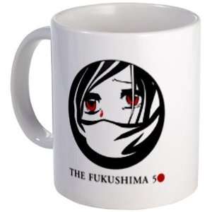 Heroes FUKUSHIMA 50 Earthquake Tsunami in Japan 11oz Ceramic Coffee 