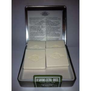   Lemon Verbena 8 Extra Gentle Soap Bars In Metal Box From Paris Beauty