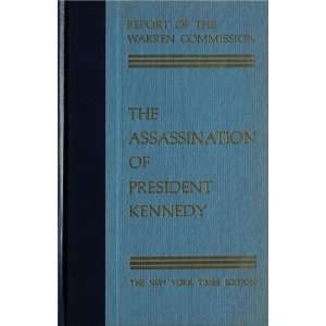   Warren Commission On The Assassination Of President Kennedy. Books