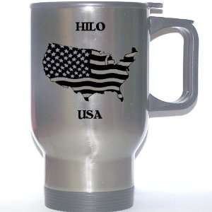  US Flag   Hilo, Hawaii (HI) Stainless Steel Mug 