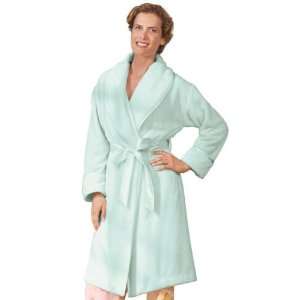 Plush Wrap Robe ( Small, Aqua):  Home & Kitchen