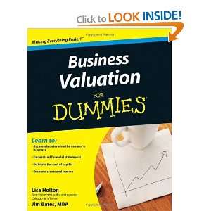    Business Valuation For Dummies [Paperback] Lisa Holton Books