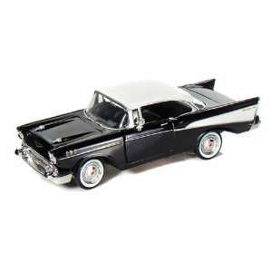  1957 Chevy Bel Air 1/24 Black: Toys & Games