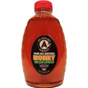 Atlanta Bee Company Pure American Honey   Wildflower 32 oz  