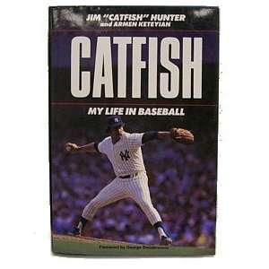 Jim Catfish Hunter Autographed Catfish Book   New Arrivals  