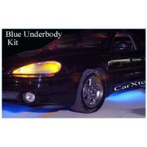  4 Piece Underbody Car Neon Kit   BLUE Automotive