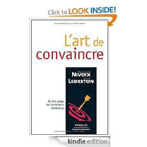   usage des techniques dinfluence (ED ORGANISATION) (French Edition