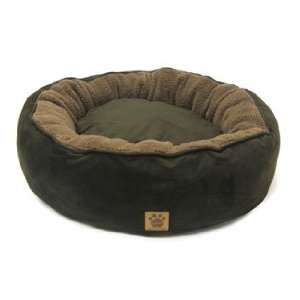   Snoozzy Simply Suede Berber Reversible Pillow Donut Bed