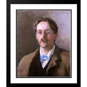   28x34 Framed and Double Matted Sir Edmund Gosse