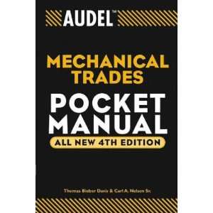 Audel Mechanical Trades Pocket Manual **ISBN 9780764541704**